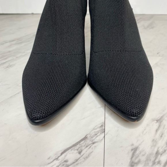 Steven Steve Madden Nikia Pointy Toe Black Bootie 10M - Picture 8 of 13